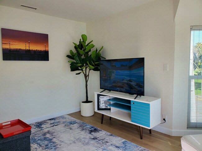 Living room - 50" TV - 301 N Francisca Ave