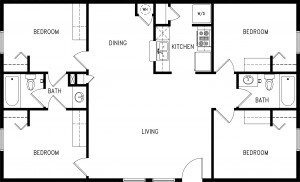 4x2 - University Trails Prairie View Apartments