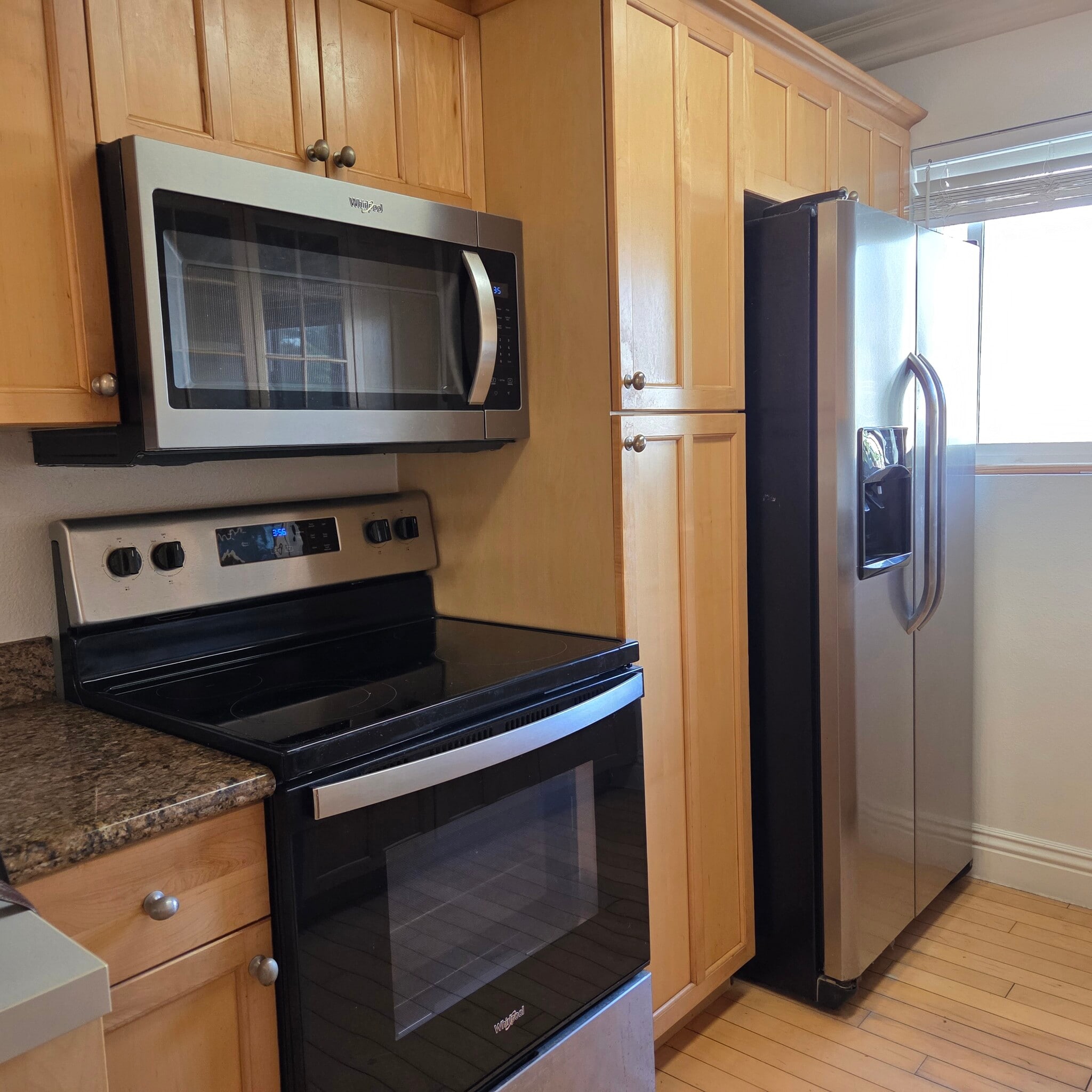 Close-up of new appliances - 3688 1st Ave