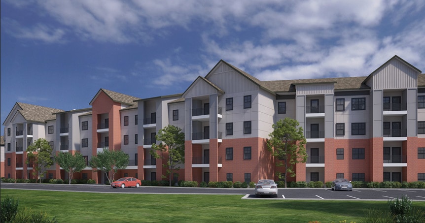 Rendering 1 - The Enclave