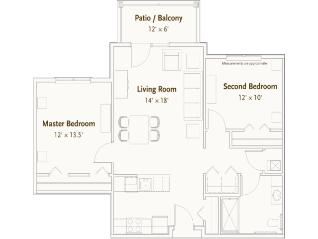 Gloucester | 2 Bed / 1 Bath - Hearthstone Village - Senior Living