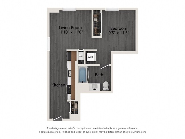 Floorplan - The Thompson at Fulton Market