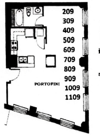 Floorplan - National City Tower Lofts
