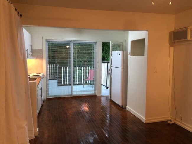 Sliding patio door onto deck. - 787 Forrest St NW