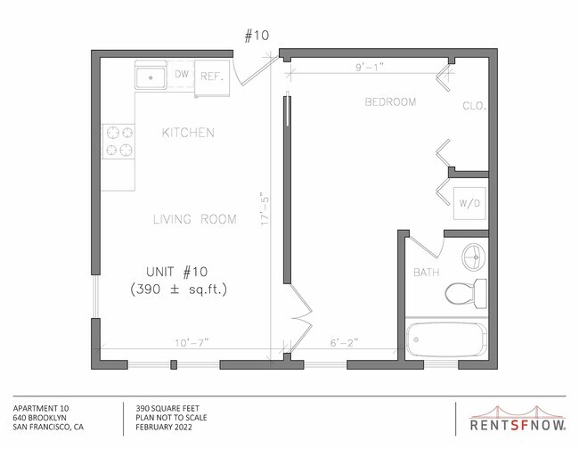 Floorplan - 640 Brooklyn