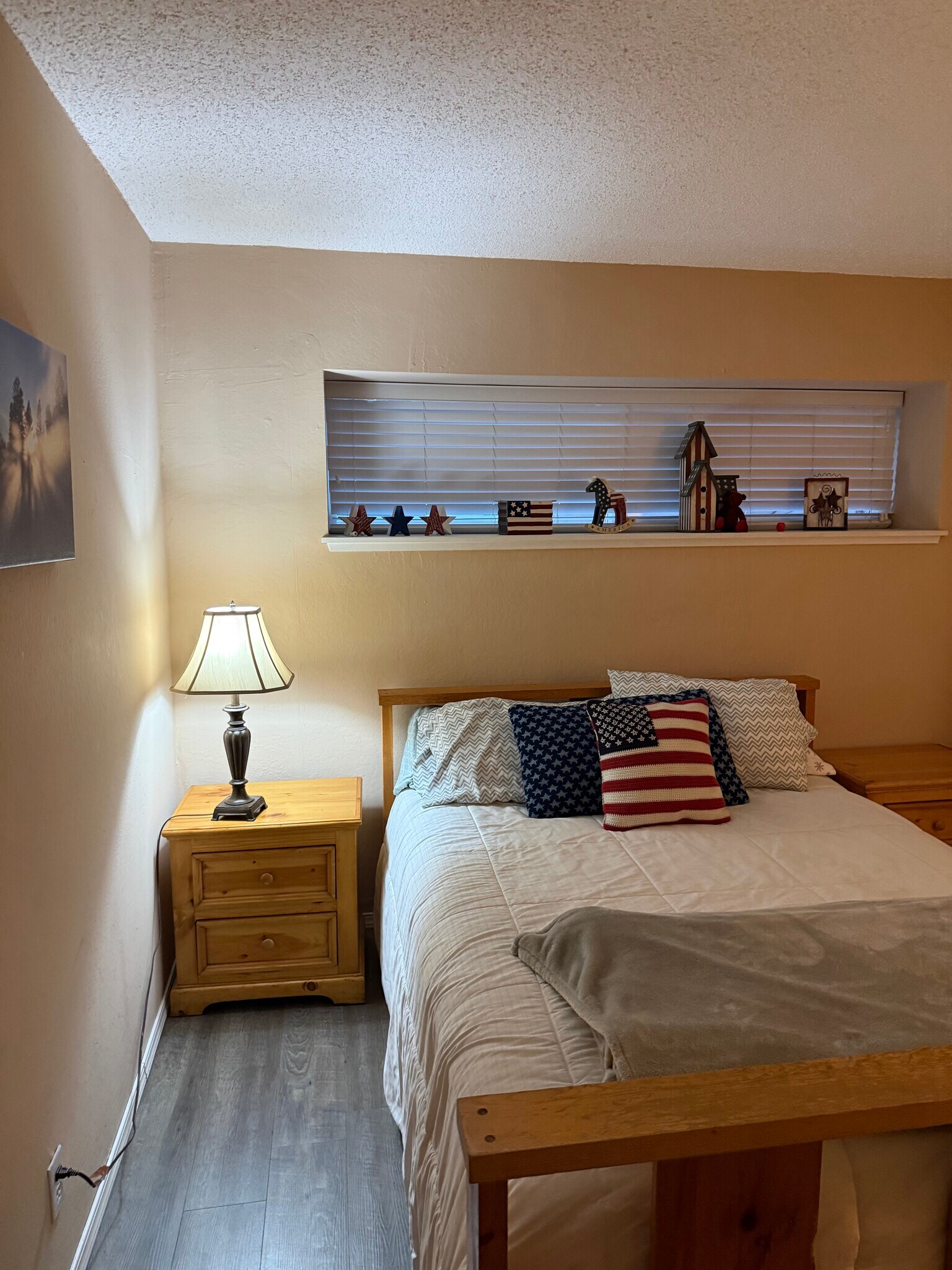 queen bed, bedroom 1 - 1148 Herbert Ave