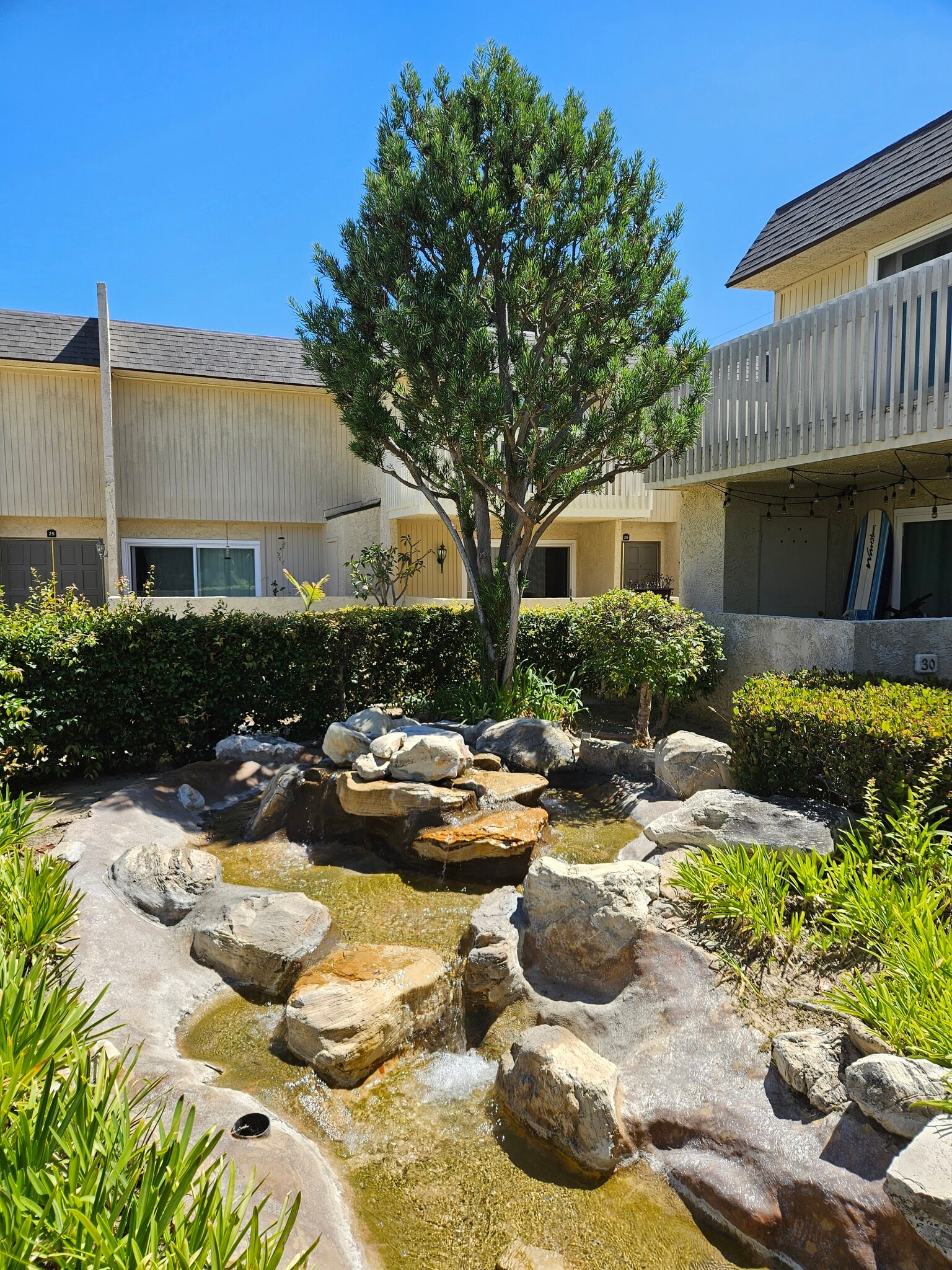 Courtyard stream source - 1200 Opal St