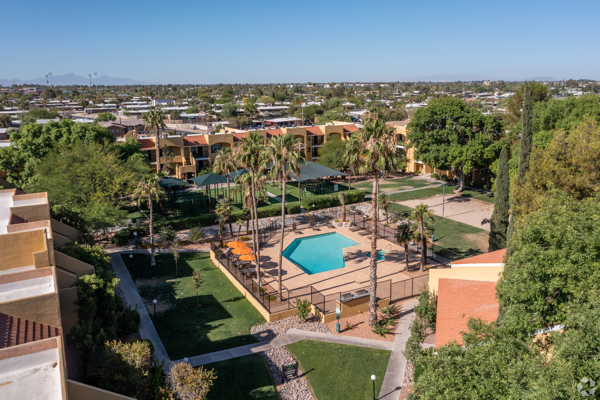 Aerial Photo - Huntington Park Apartments