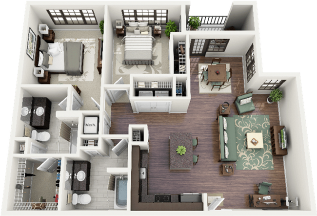 Floorplan - Berkshire Ninth Street