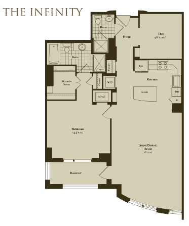 1BR/2BA - One Park Crest