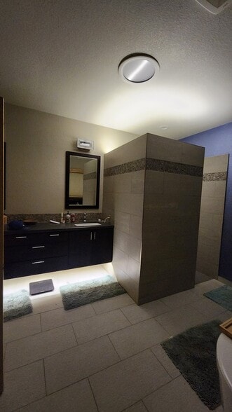 Lighting below sinks and above shower - 175 Creek Rock Rd