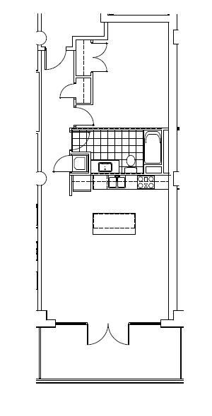 1BR/1BA - Chesapeake Lofts