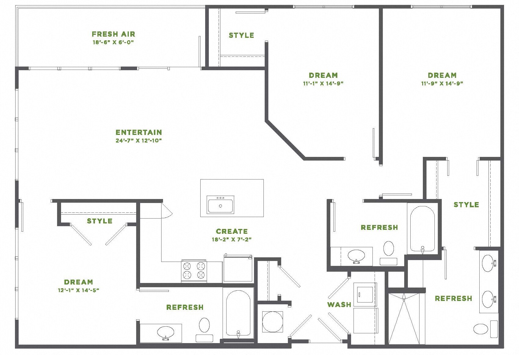 Millworks Apartments 1888 Emery St NW Atlanta GA 30318 Apartment Finder