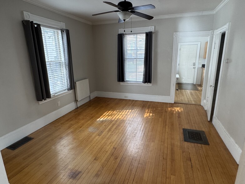 View from dining room/office into kitchen - 34 Elm St