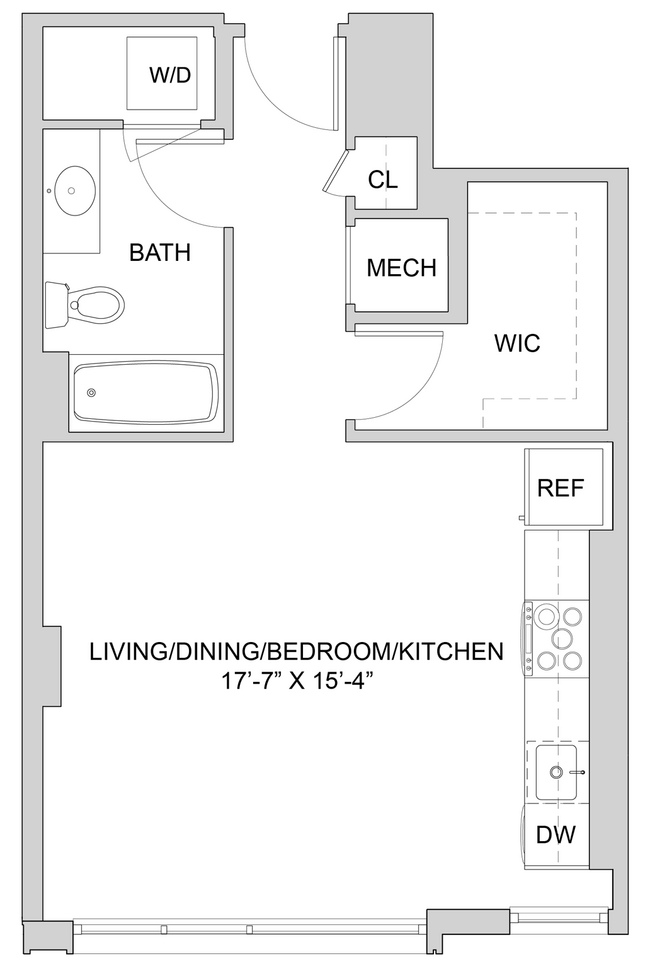 Floorplan - The Modern at Art Place
