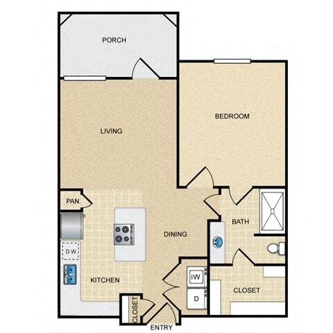 Floorplan - Ovation at Lewisville Apartment Homes