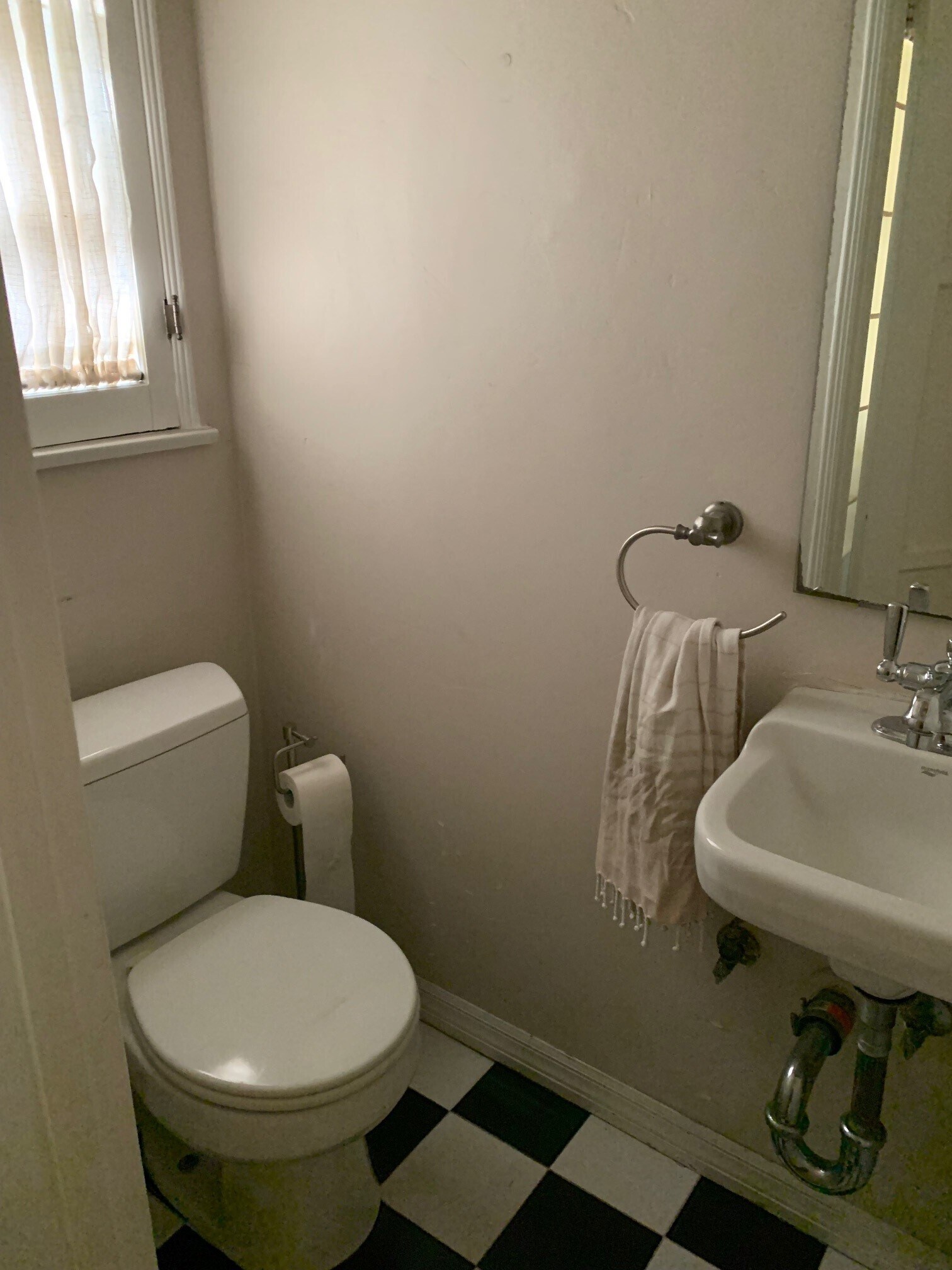 2nd Half Bath Downstairs - 9560 1/2 W Olympic Blvd