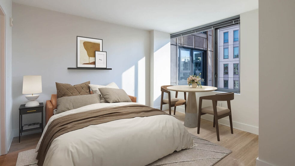 Bedroom with Hard Surface Flooring - 660 Washington