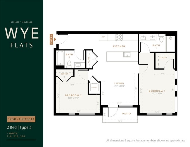 Floorplan - WYE Flats