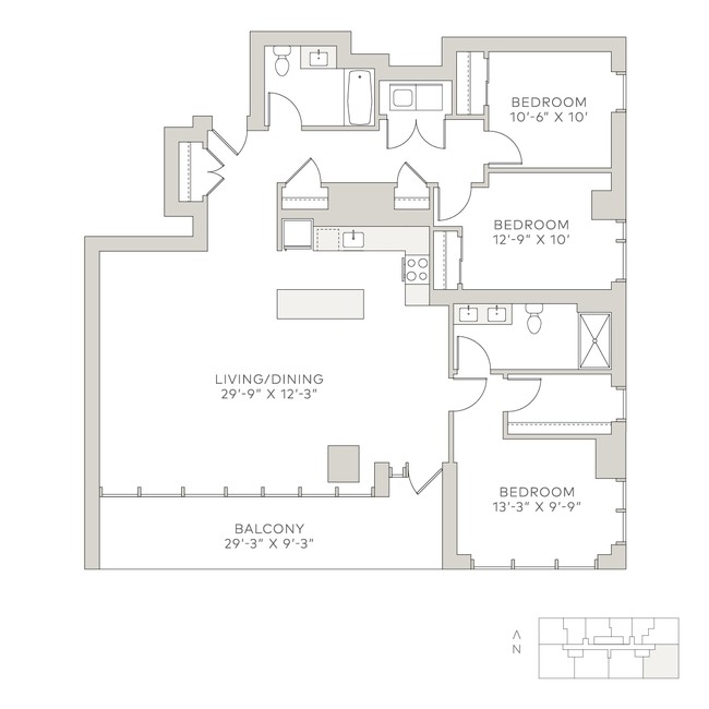 Floorplan - Solstice on the Park