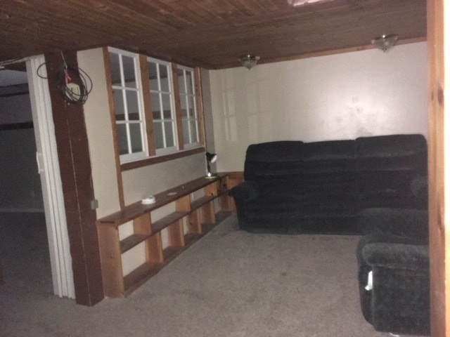 Living rm W/ built in Shelving _ Sofa & Chair - 22 W Bloomingdale St