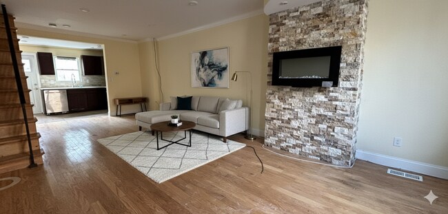 Building Photo - Philadelphia Rental with Modern Finishes and Stone Accent Wall.