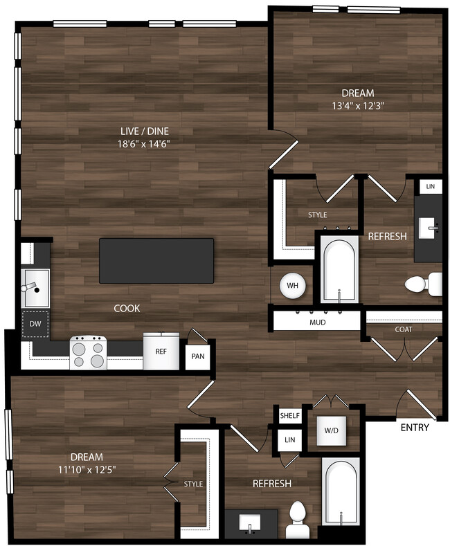 Floorplan - Encore SoFlo