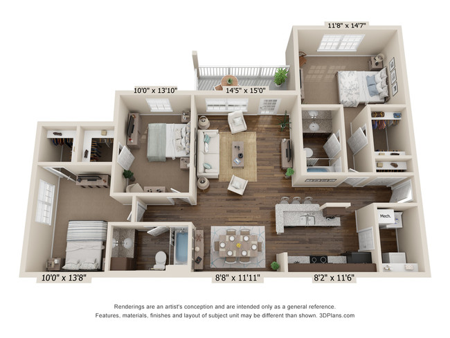 Floorplan - Ashton Creek Farms