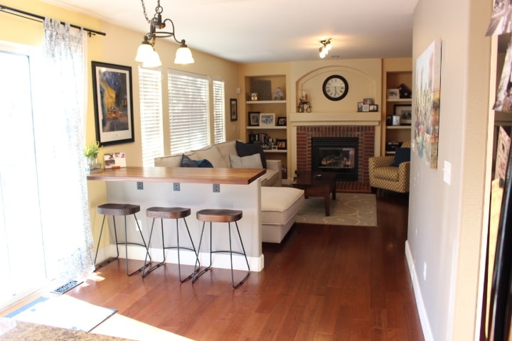 Dining Area and Living Room - 2526 WOODROSE PL
