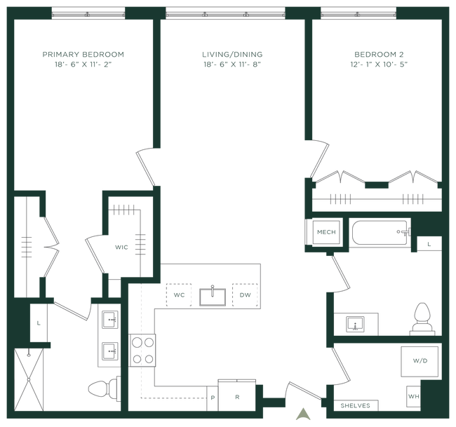 Floorplan - The Pearl at Station Bay