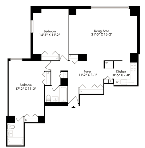 Floorplan - Waterside