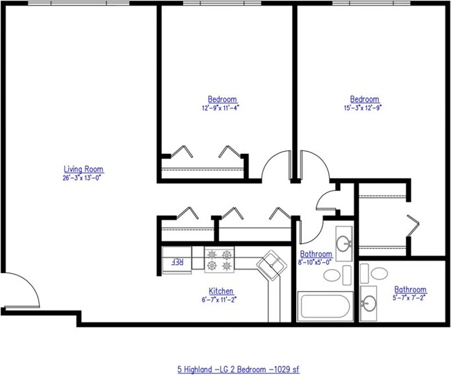 Floorplan - Five High