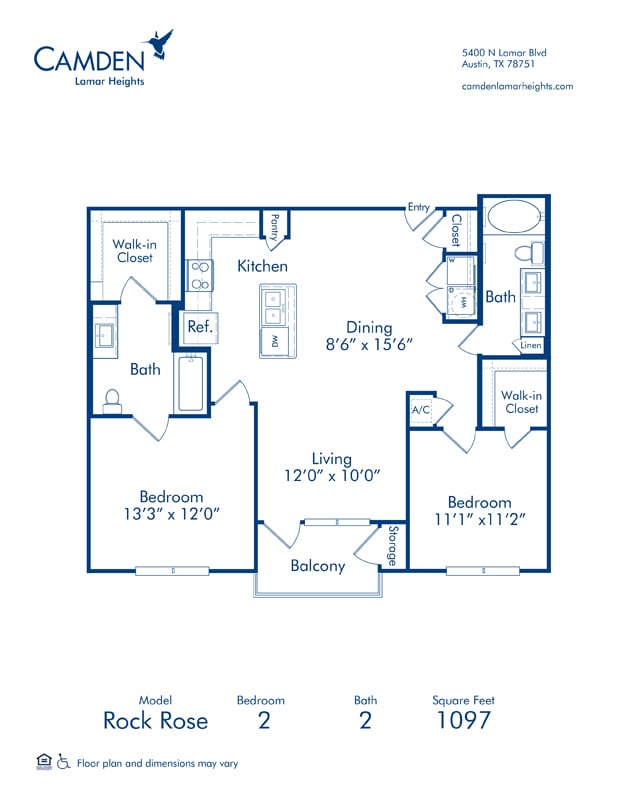 Floorplan - Camden Lamar Heights