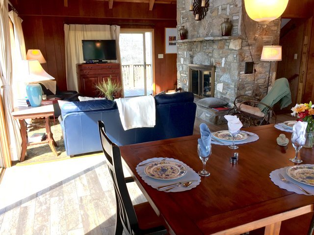 Looking across Great Room from Dining area. - 1225 Becky Mountain Road