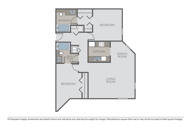 Two-Bedroom B - The Audrey at Belltown