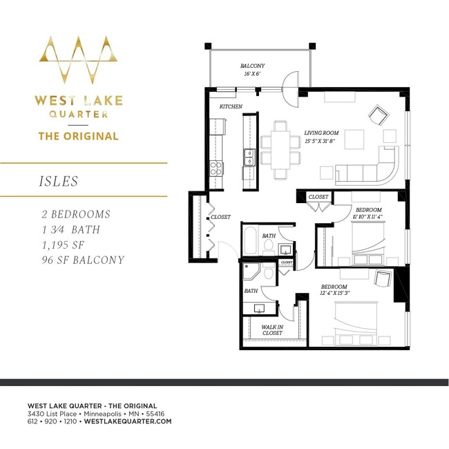 Floorplan - The Original at West Lake Quarter