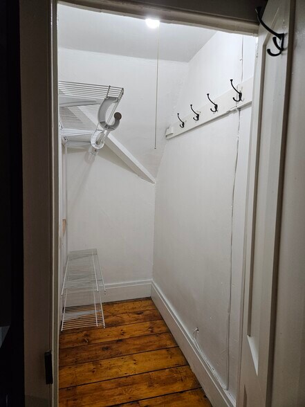 Walk in closet - 11 N Clover St