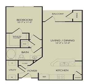 1BR/1BA - The Millennium Waterway