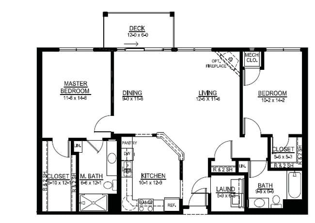 2BR/2BA - Applewood Pointe of Bloomington at Southtown