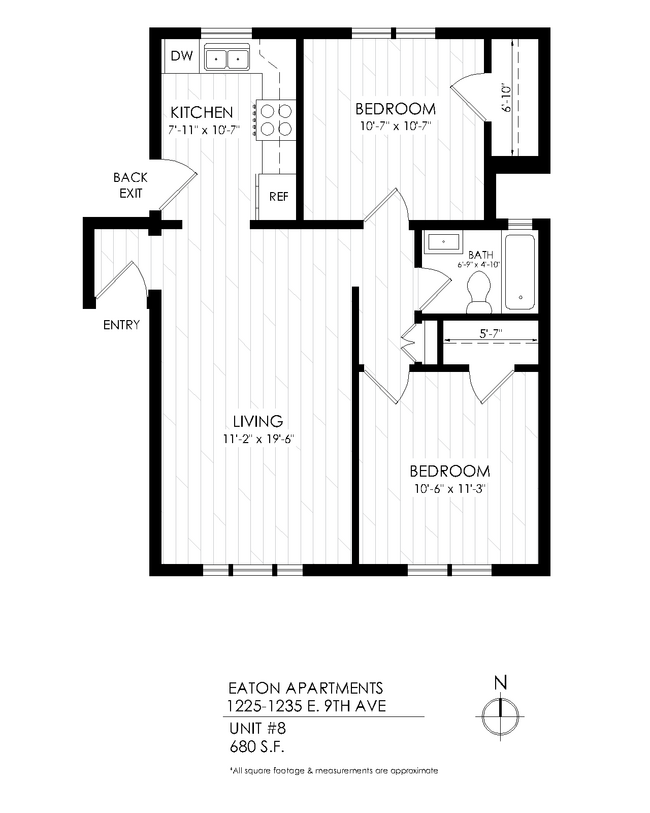 Floorplan - Eaton Apartments