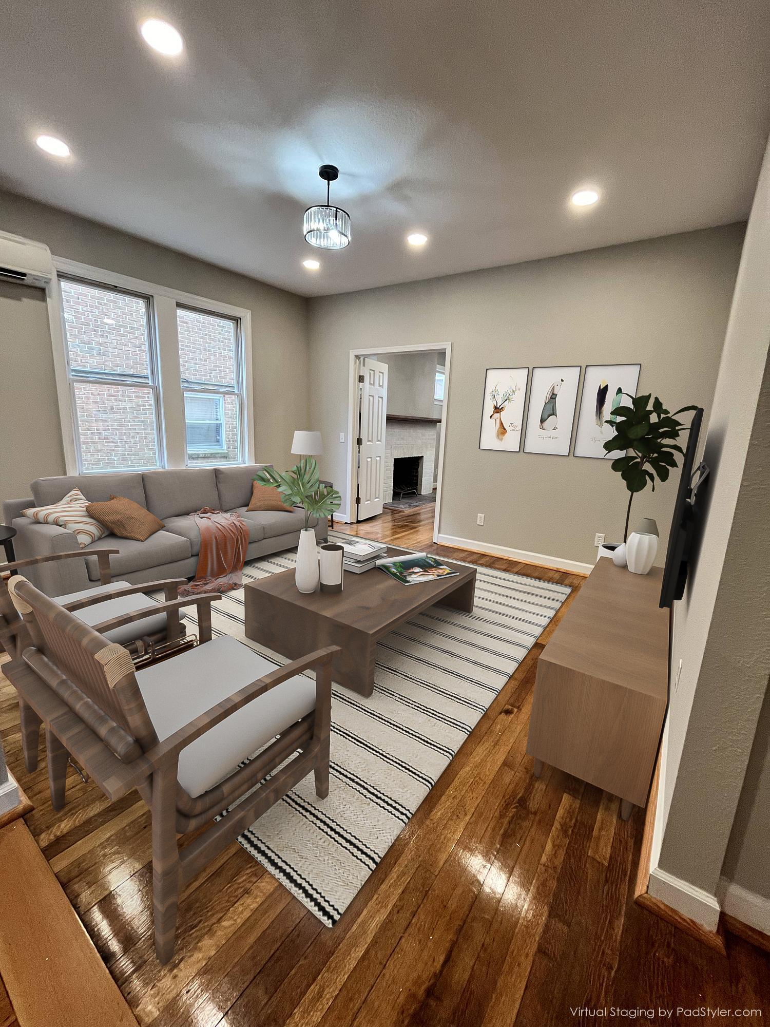 Shared living room - 3608 Omohundro Ave