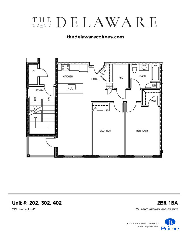 Floorplan - The Delaware