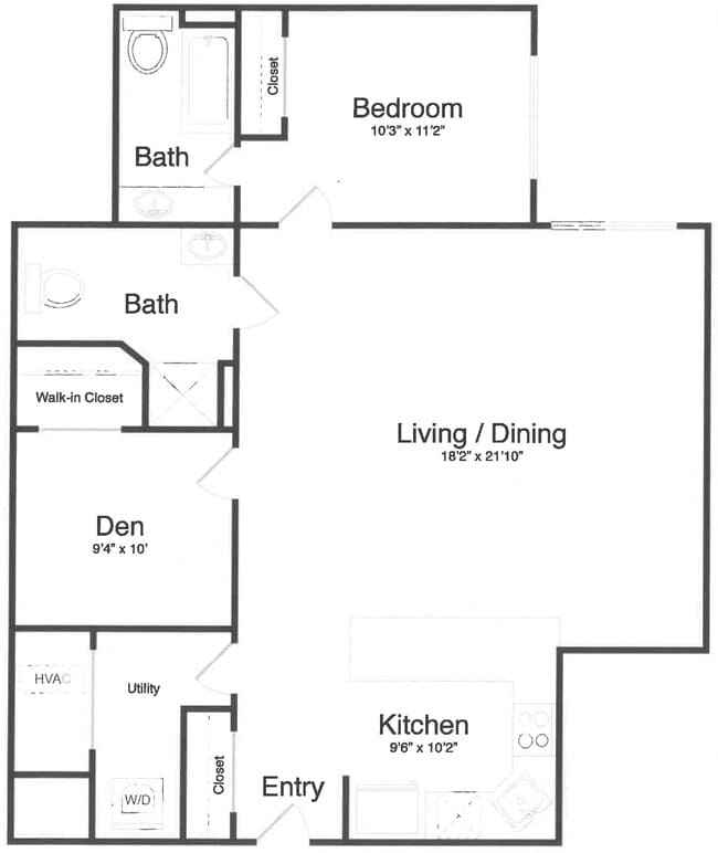 Floorplan - Courtyard at Jefferson