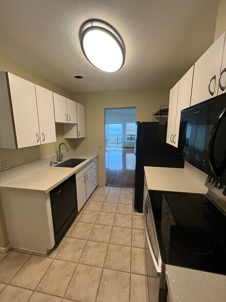 Kitchen, facing south - 7511 N Edgewater Ave
