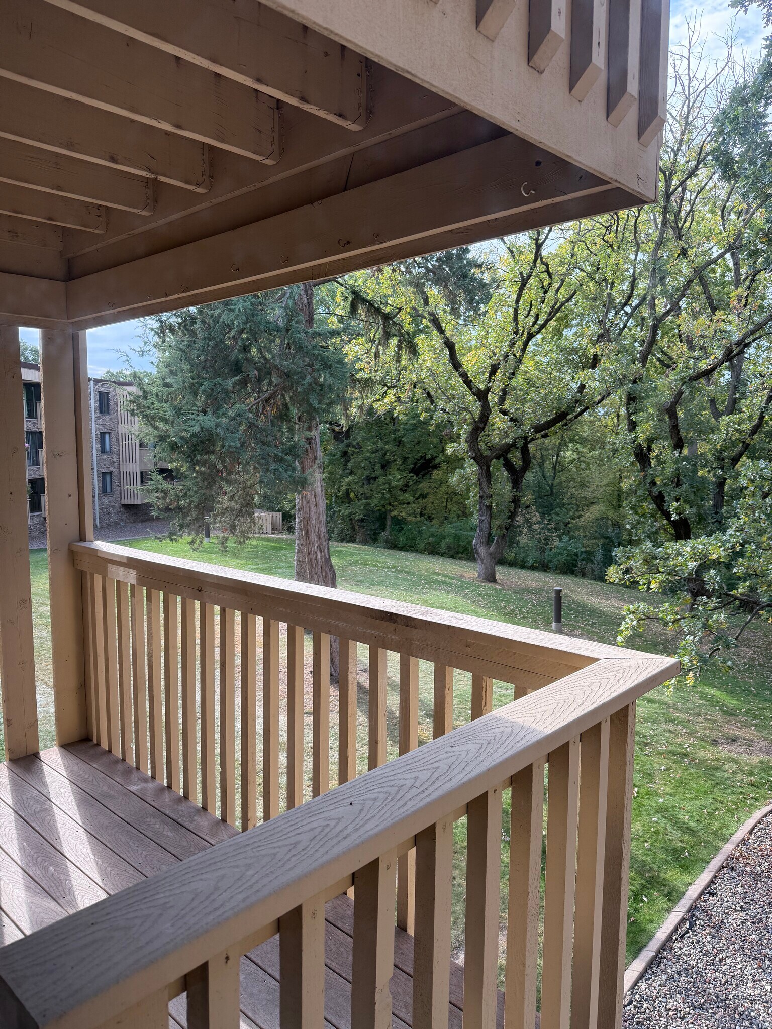 View from balcony - 9400 Old Cedar Ave S