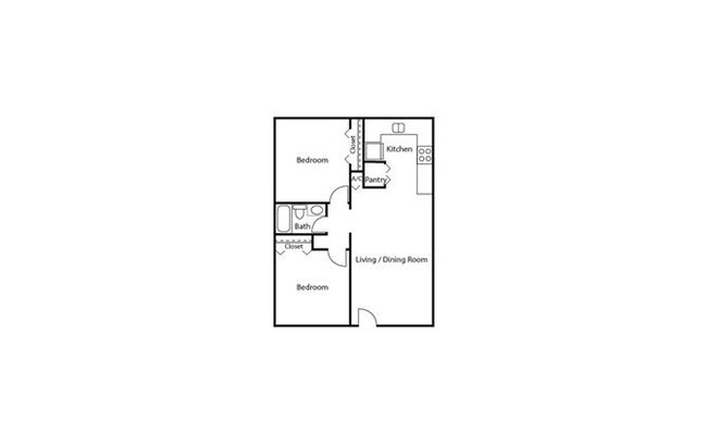 Floorplan - Ashford Bayside Apartment Homes