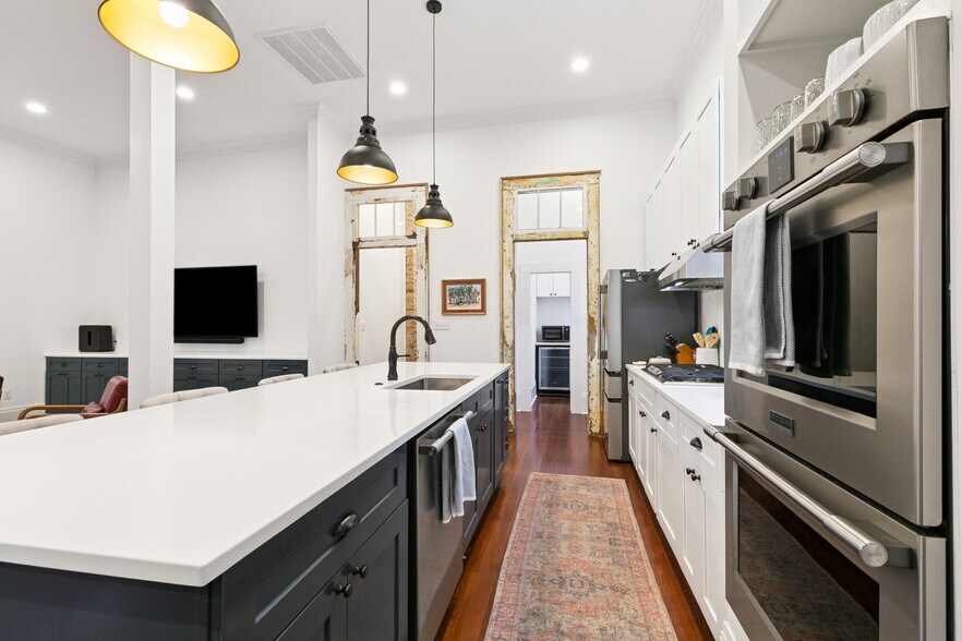 fully stocked cooking supplies and spices, Nespresso machine - 2337 N Rampart St