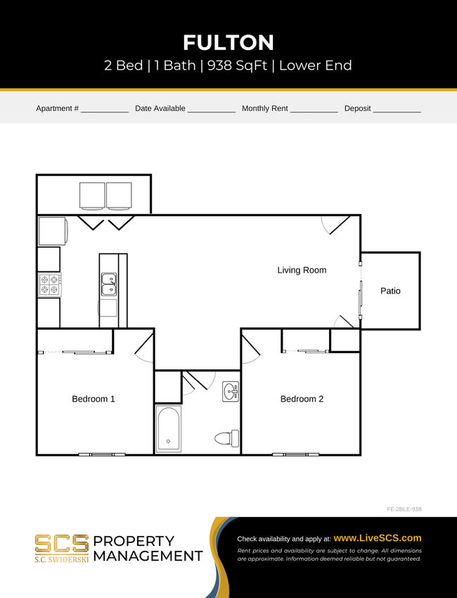 Floorplan - SCS Black River Falls