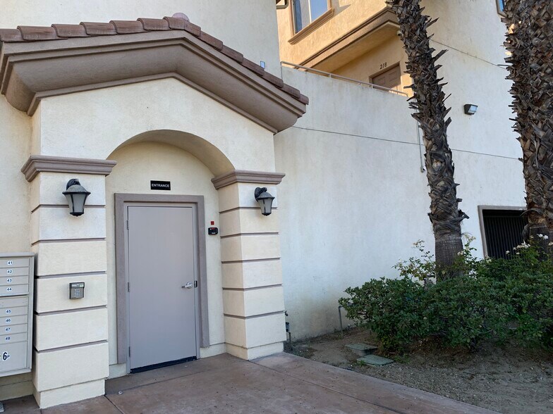 Secured building - 17168 Newhope St