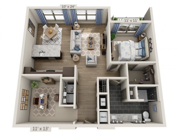 Floorplan - Overture Fair Ridge 62+ Active Adult Apart...